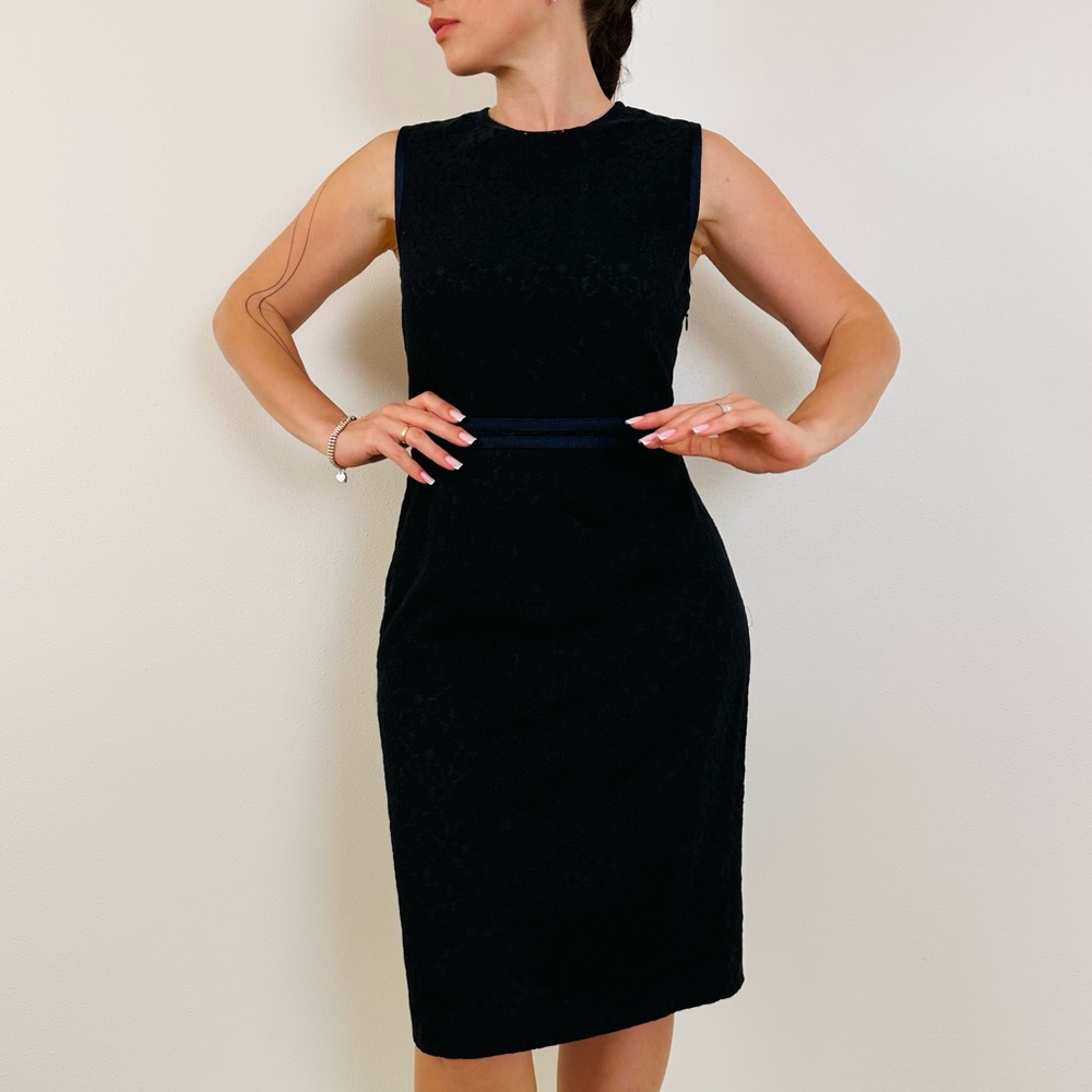 Reiss Sleeveless Lace Sheath Dress - Picture 5 of 15